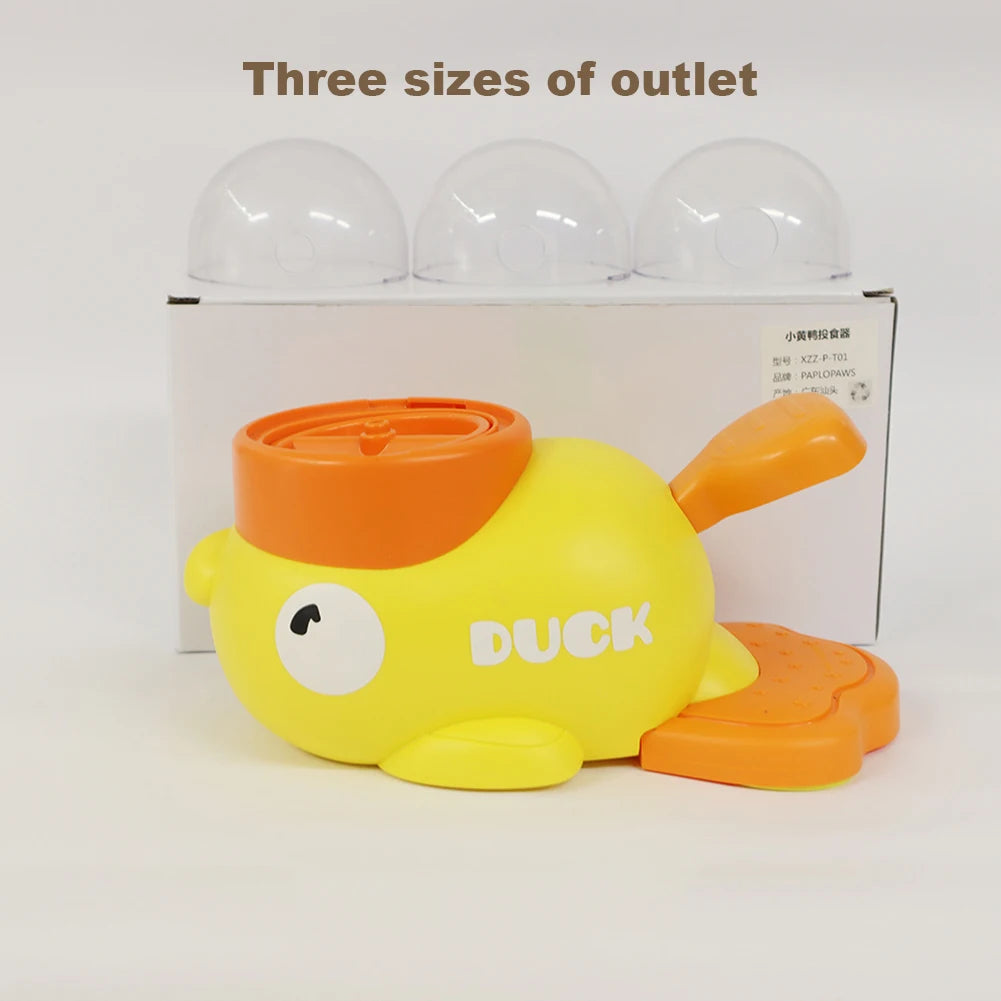Yellow Duck Dog Slow Feeder