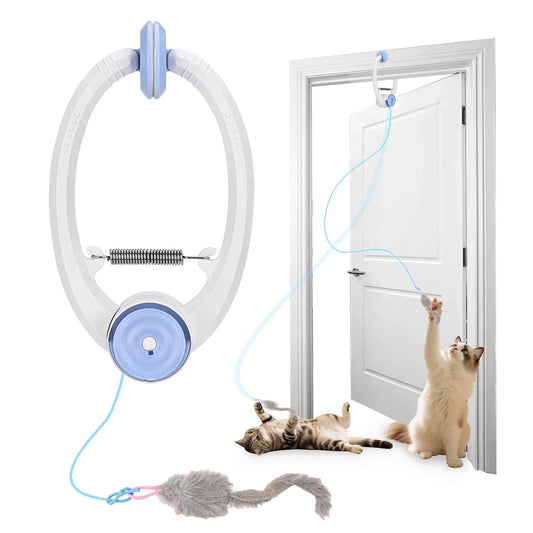 Rechargeable Doorway Hanging Cat Toy