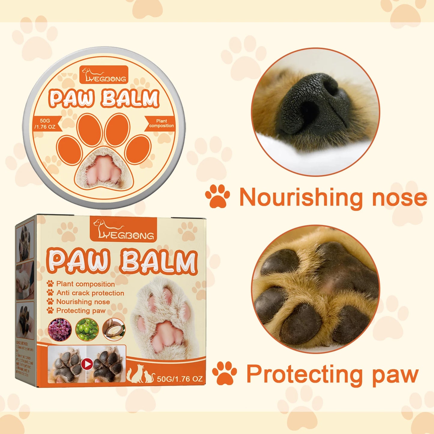 Paw Balm Anti- Crack Cream