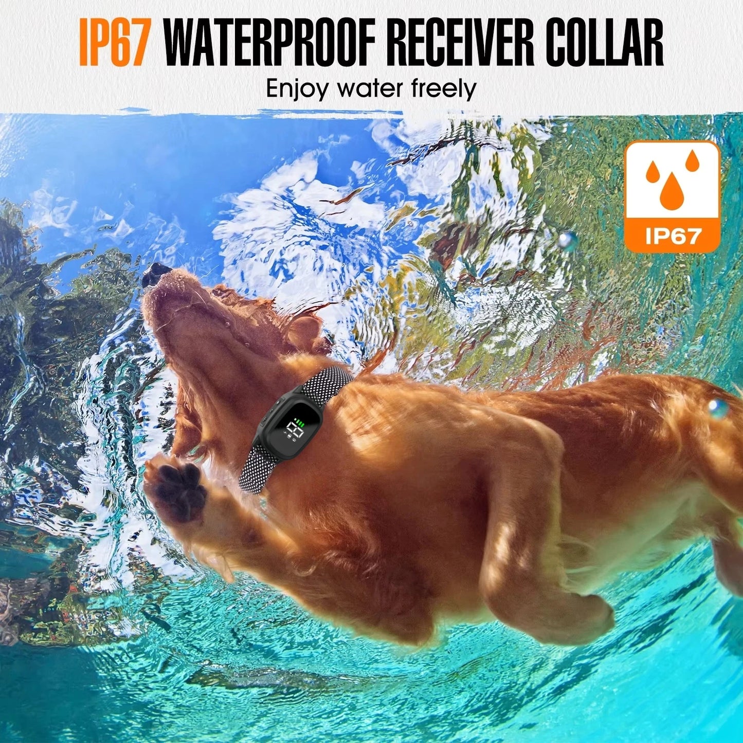 Waterproof Dog Bark Collar