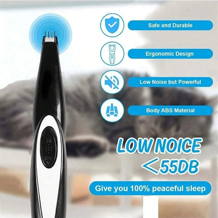 Rechargeable Pet Clippers and Nail Grinder