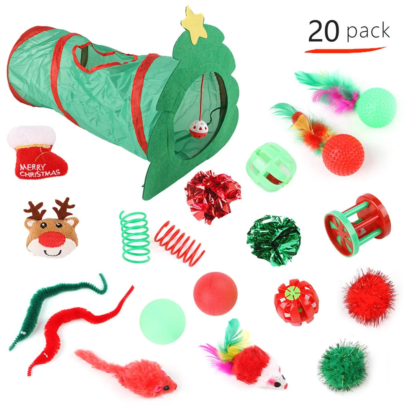 Christmas Variety Catnip Toys