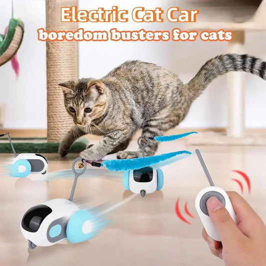 Remote Control Interactive Cat Toy Car