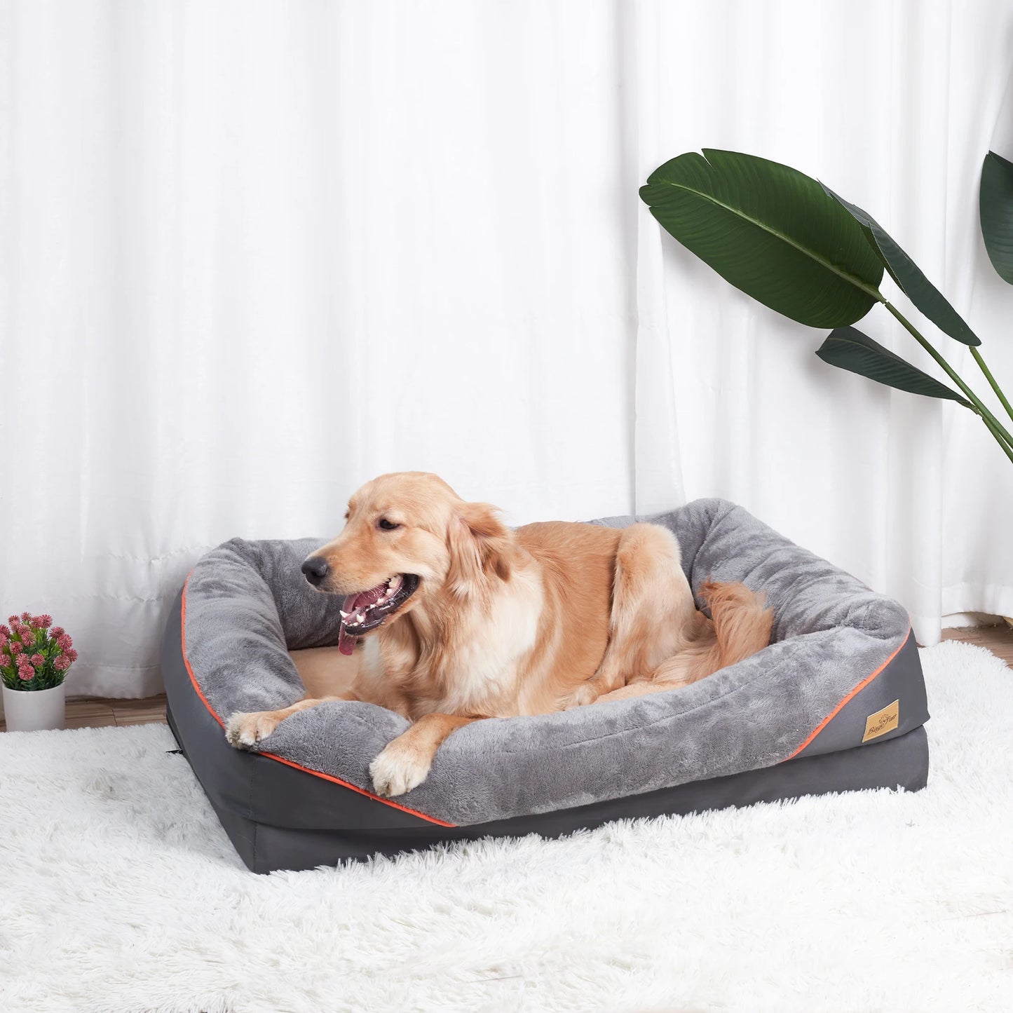 Large Anti-Allergy Dog Bed