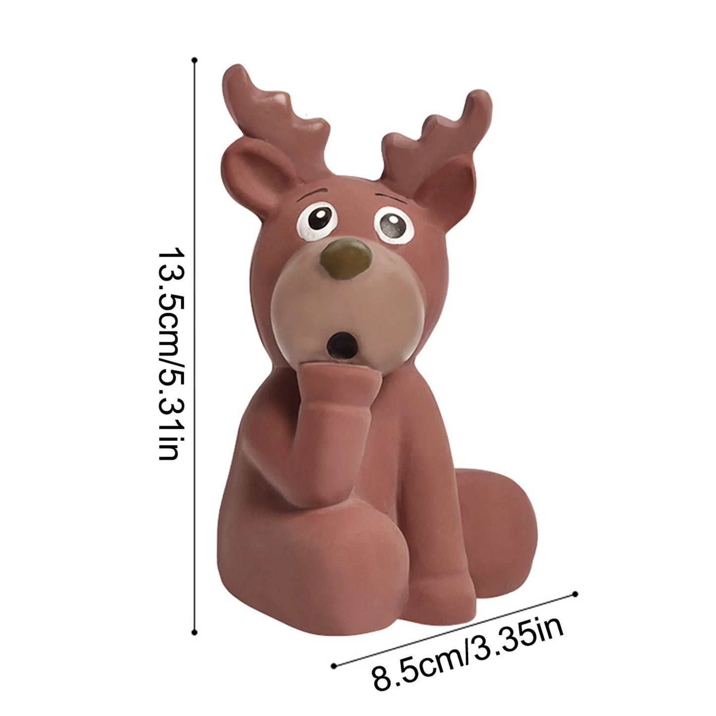 Interactive Moose or Christmas Tree Chew Toy