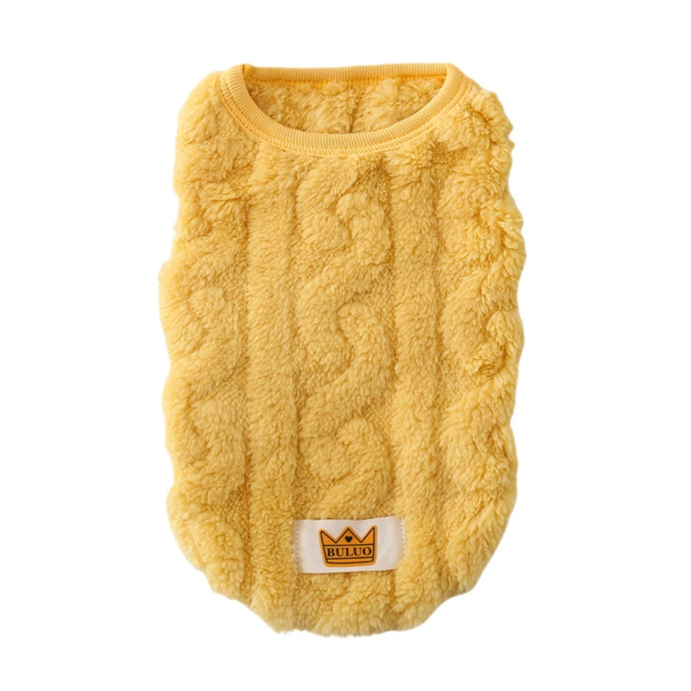 Fleece Pullover Pet Sweater