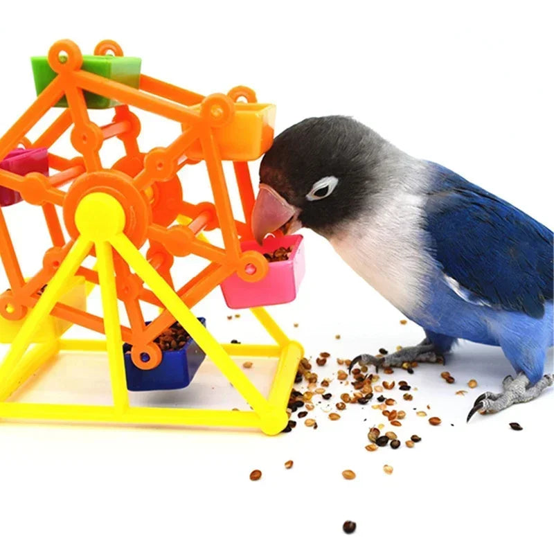 Pinwheel Foraging Bird Feeding Toy