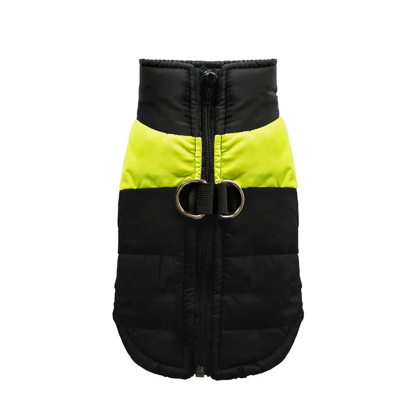 Waterproof Zippered Dog Coat