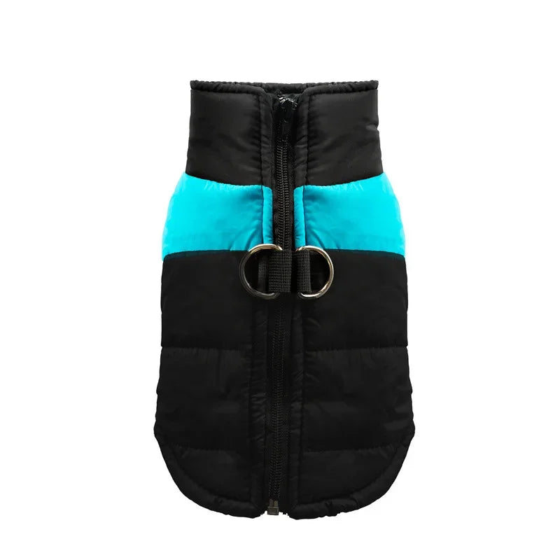 Waterproof Zippered Dog Coat