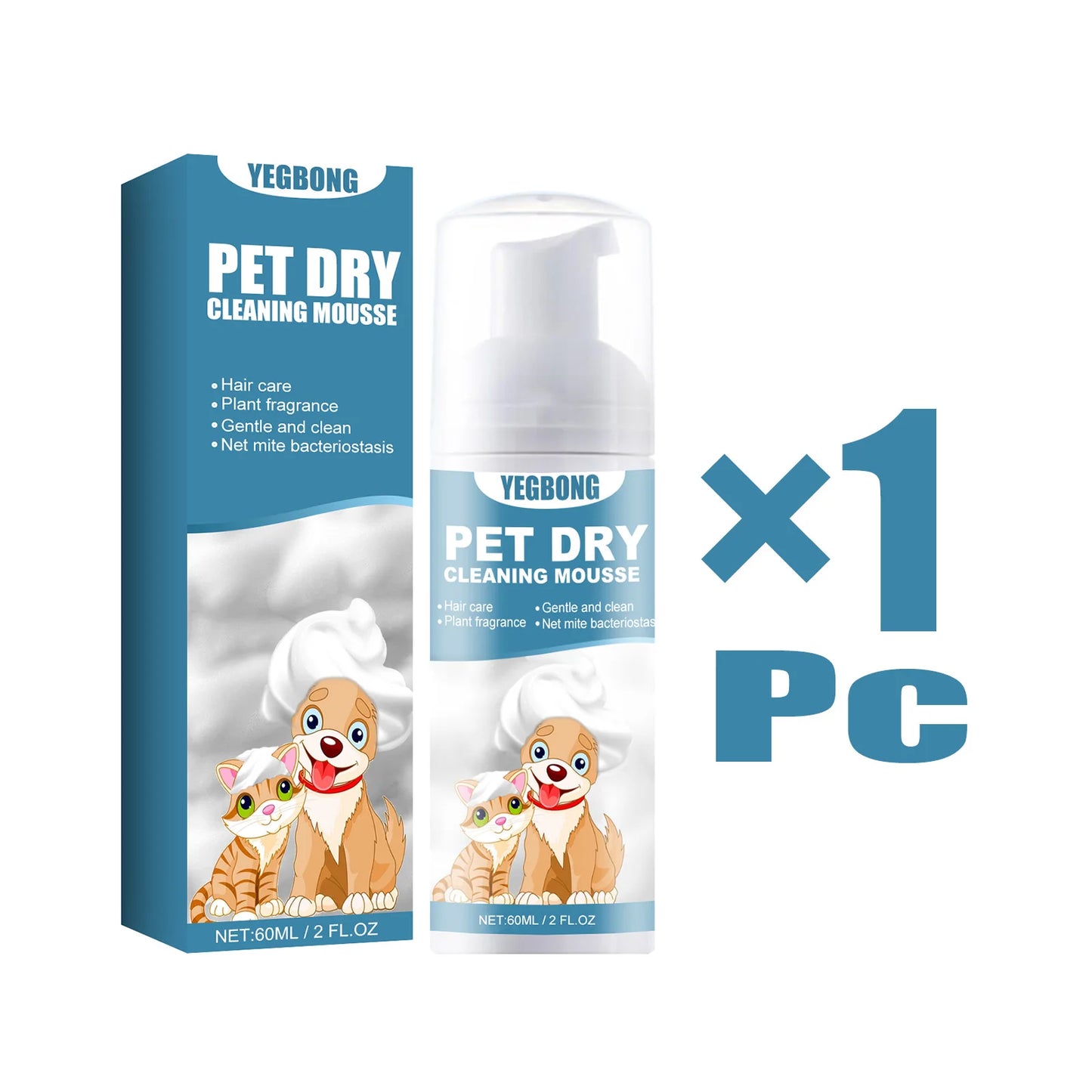 Pet Dry Cleaning Shampoo