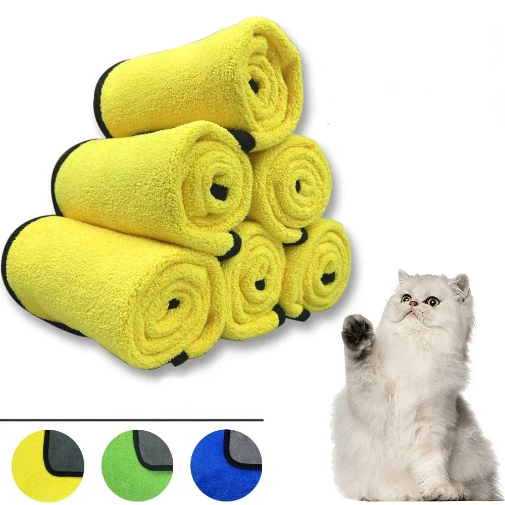Quick-drying Pet Dog and Cat Towels