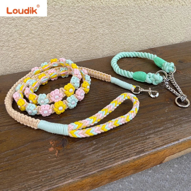 Hand-woven Rope Dog Leash
