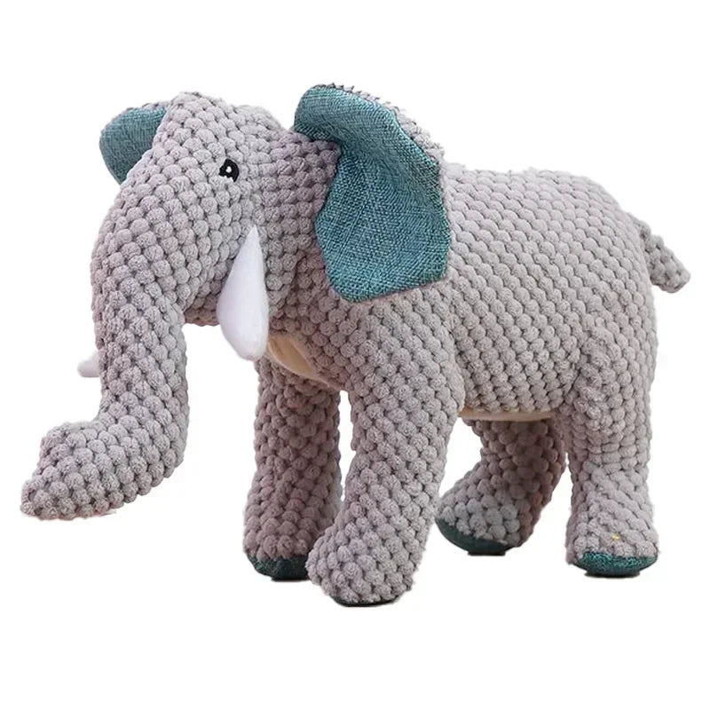 Animal Figure Squeaky Dog Chew Toys