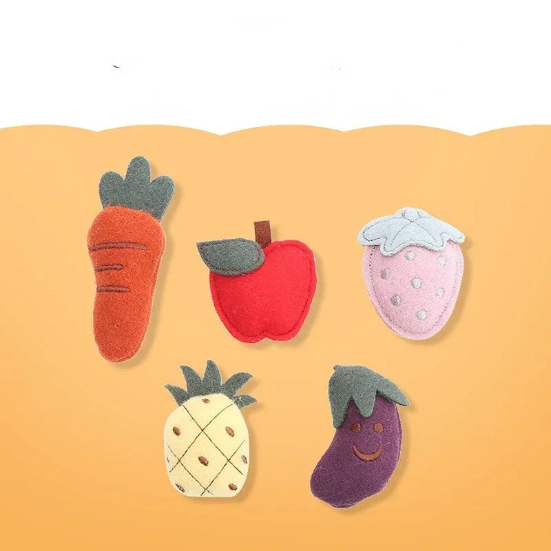 Cat Grass Plush Catnip Training Toy