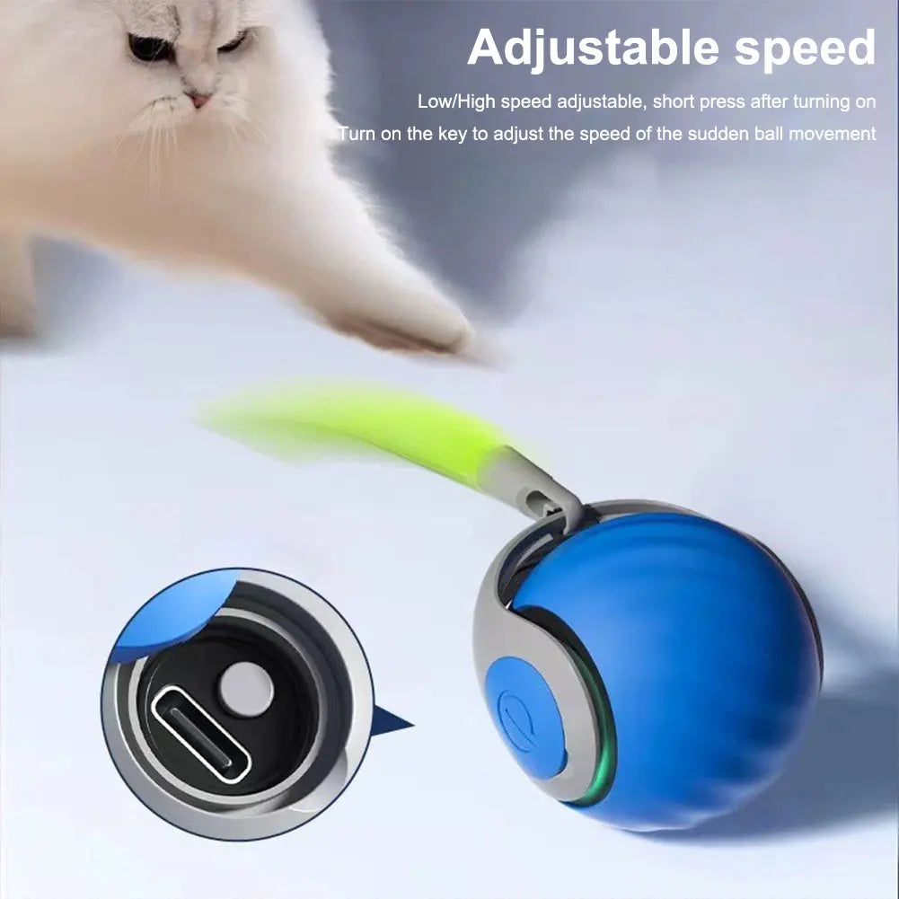 Rechargeable Automatic Moving Toy Ball