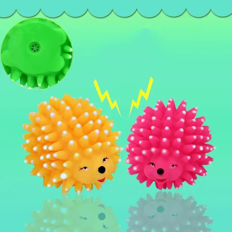 Realistic Hedgehog Soft Squeaky Dog Toy