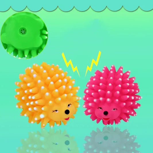 Realistic Hedgehog Soft Squeaky Dog Toy