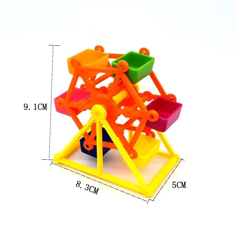 Pinwheel Foraging Bird Feeding Toy