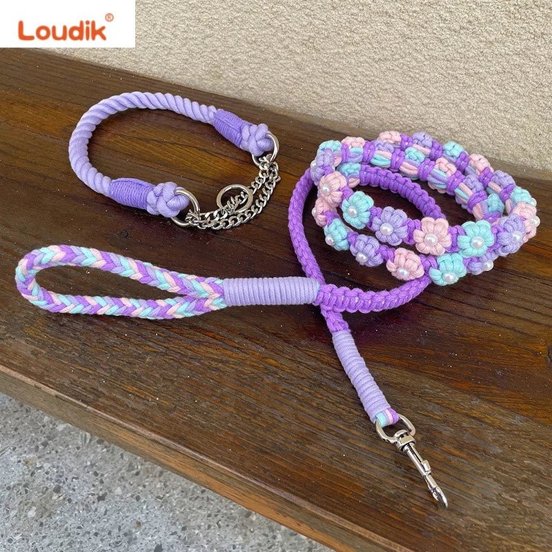 Hand-woven Rope Dog Leash