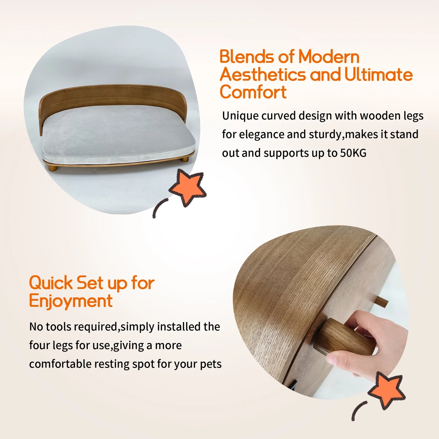 BingoPaw Elevated Cat Bed