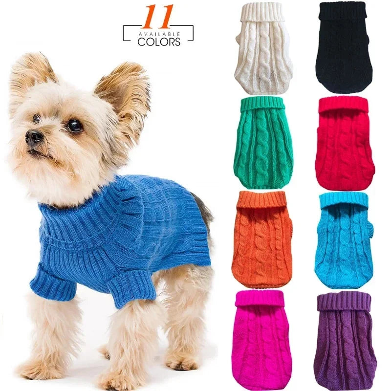 Small Dog Knitted Sweater
