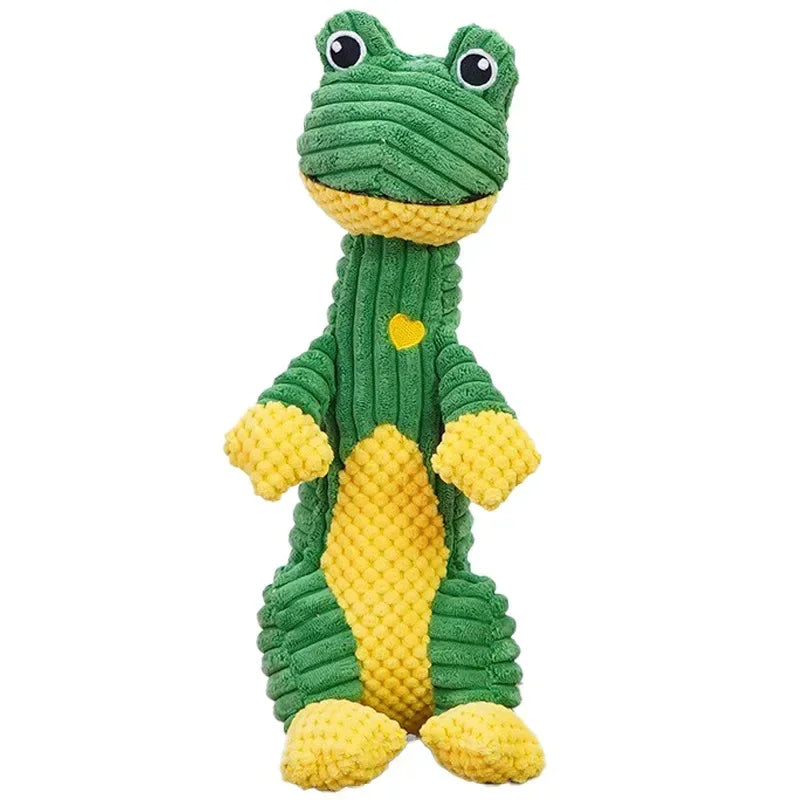 Animal Figure Squeaky Dog Chew Toys