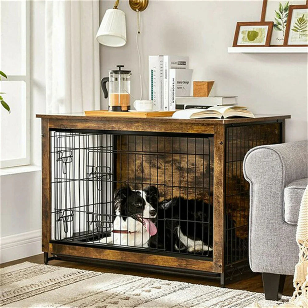Large Elevated Dog Crate