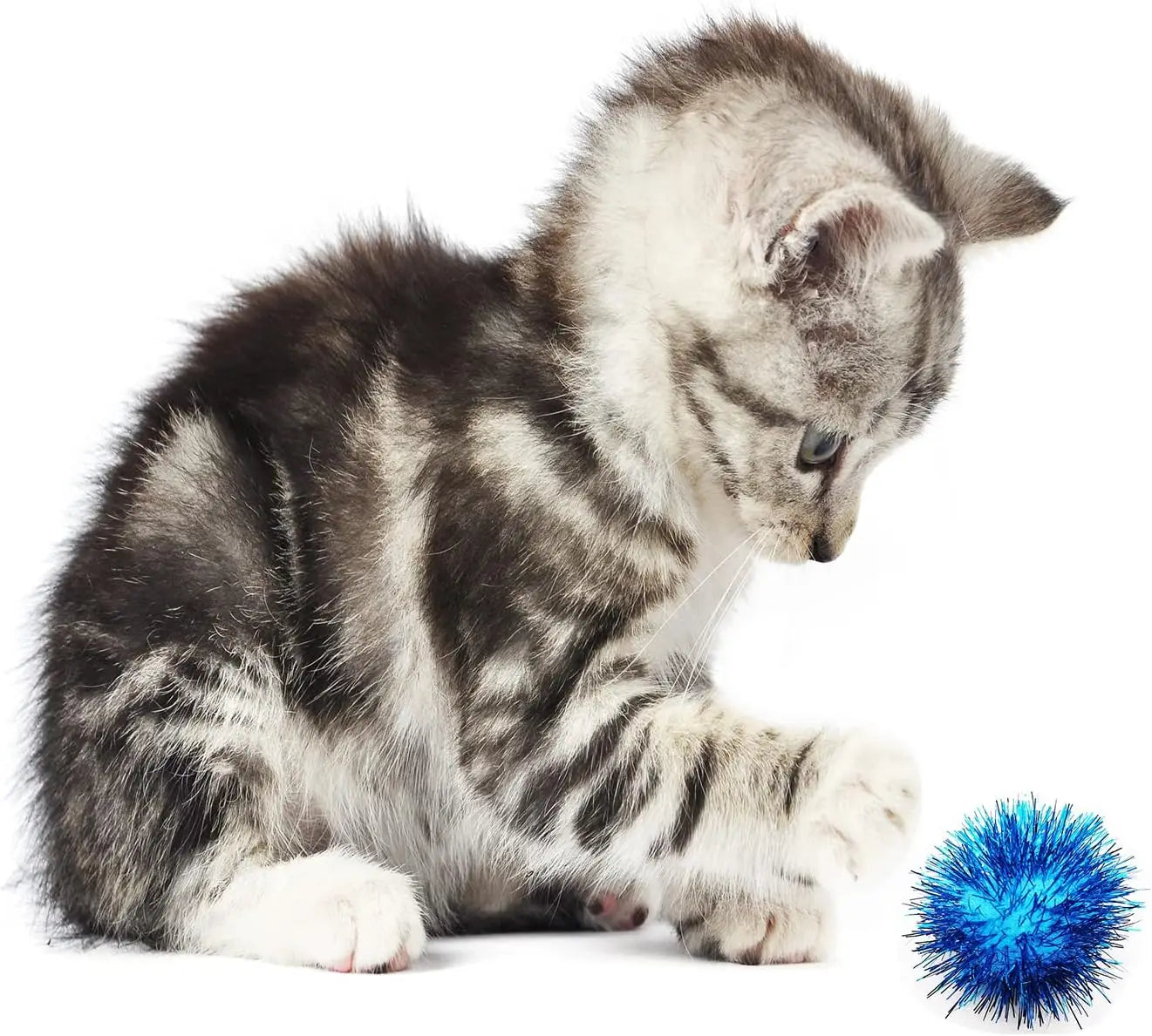 20 Sparkling Balls Cat Toy