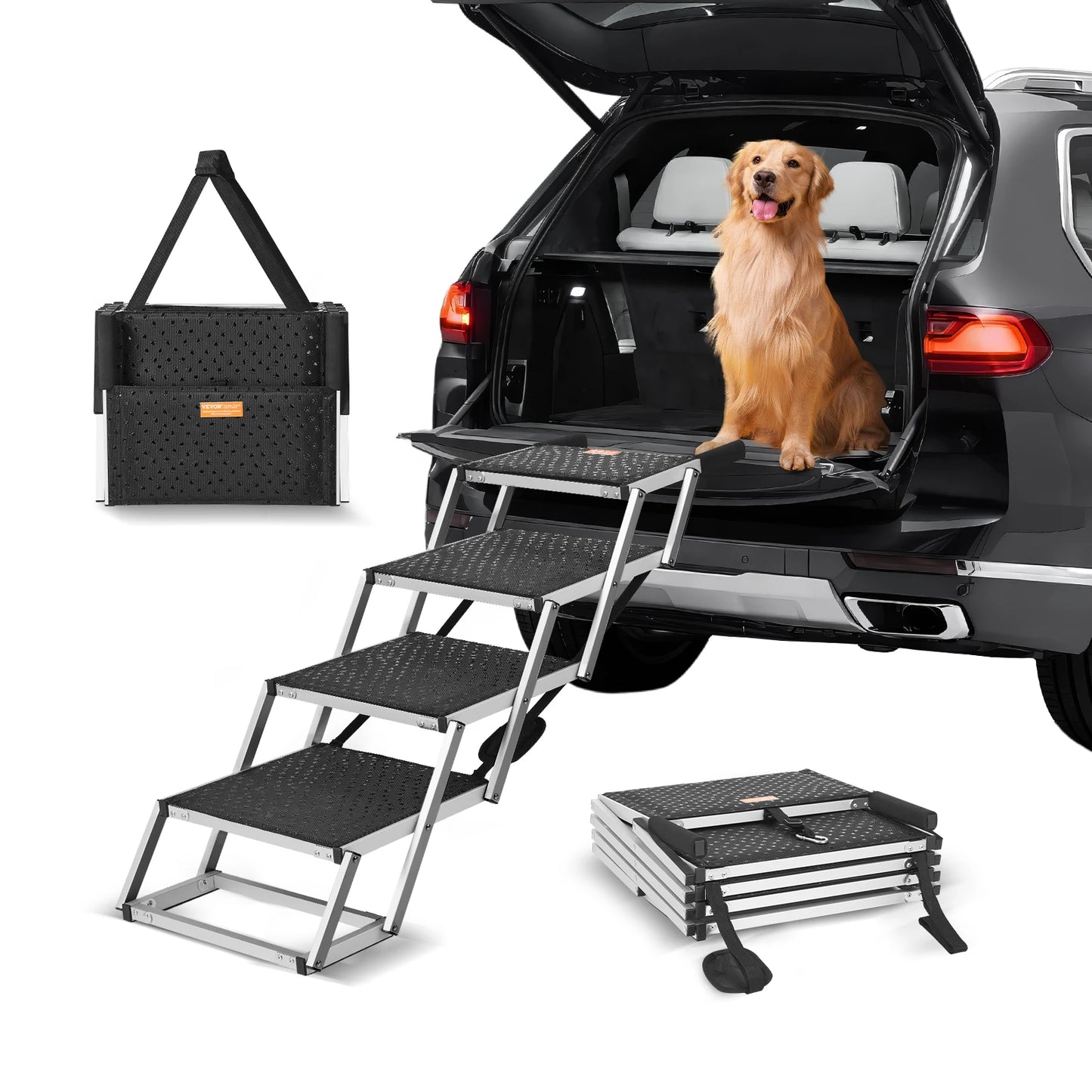 SucceBuy Dog Stair for Cars