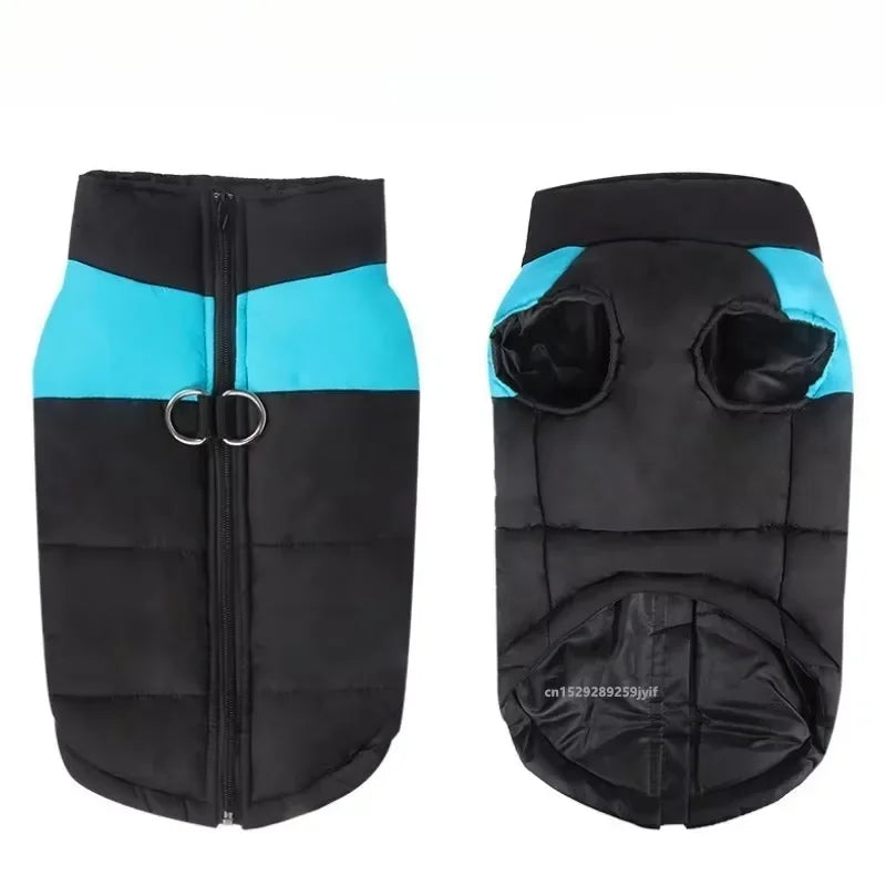 Waterproof Zippered Dog Coat