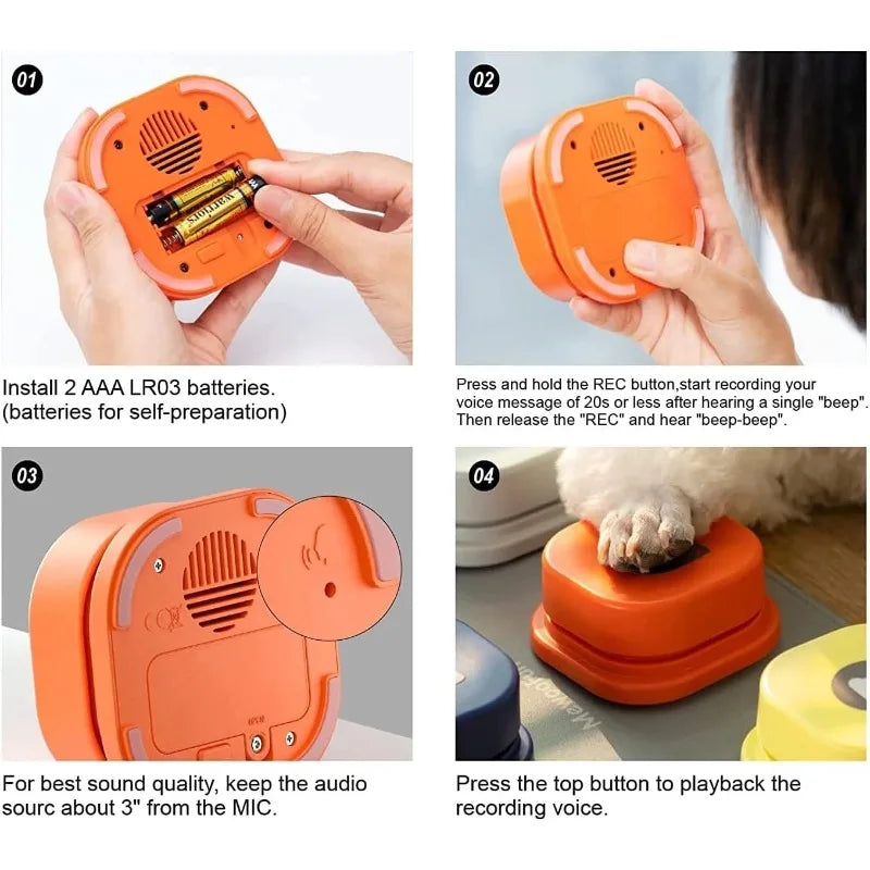 Interactive Pet Training Game Set